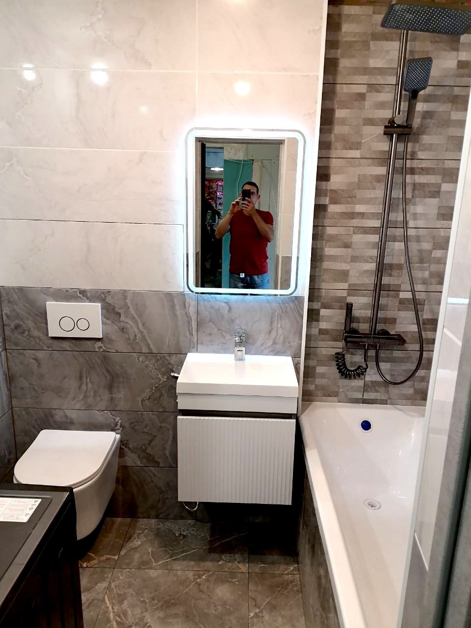 Ванная комната (ул. Новая 21)